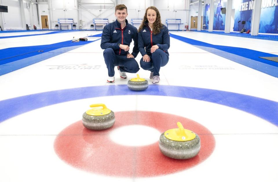 Bruce Mouat and Jennifer Dodds each have two medal chances in curling (Jane Barlow/PA) (PA Wire)