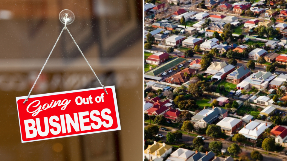 If Australia falls into recession, will property markets sink or swim? (Source: Getty)