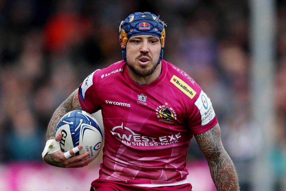 Free to play: Jack Nowell will not be suspended over his public criticism of referee Karl Dickson (Getty Images)