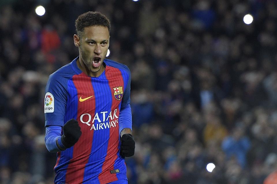 1. Neymar (BRE) : 88 M€
