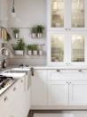 <p>If you like to display your crockery, glassware, and kitchen accessories, employ some clever <a href="https://www.housebeautiful.com/uk/house-beautiful-homes/a35211238/design-ideas-to-declutter-your-kitchen/" rel="nofollow noopener" target="_blank" data-ylk="slk:organisational hacks;elm:context_link;itc:0;sec:content-canvas" class="link ">organisational hacks</a> to keep your white kitchen looking clean and organised. Wall mounted railings make the perfect spot for hanging herbs and planters, and keeping cutting boards or pots and pans close to hand.</p><p>Pictured: <a href="https://go.redirectingat.com?id=127X1599956&url=https%3A%2F%2Fwww.ikea.com%2Fgb%2Fen%2Frooms%2Fkitchen%2Faxstad-white-pubf644fa85&sref=https%3A%2F%2Fwww.housebeautiful.com%2Fuk%2Fdecorate%2Fkitchen%2Fg37409102%2Fwhite-kitchen%2F" rel="nofollow noopener" target="_blank" data-ylk="slk:AXSTAD White Kitchen at IKEA;elm:context_link;itc:0;sec:content-canvas" class="link ">AXSTAD White Kitchen at IKEA</a></p>