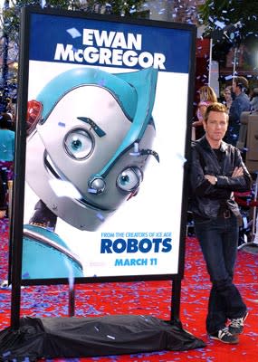 Ewan McGregor at the Westwood premiere of 20th Century Fox's Robots