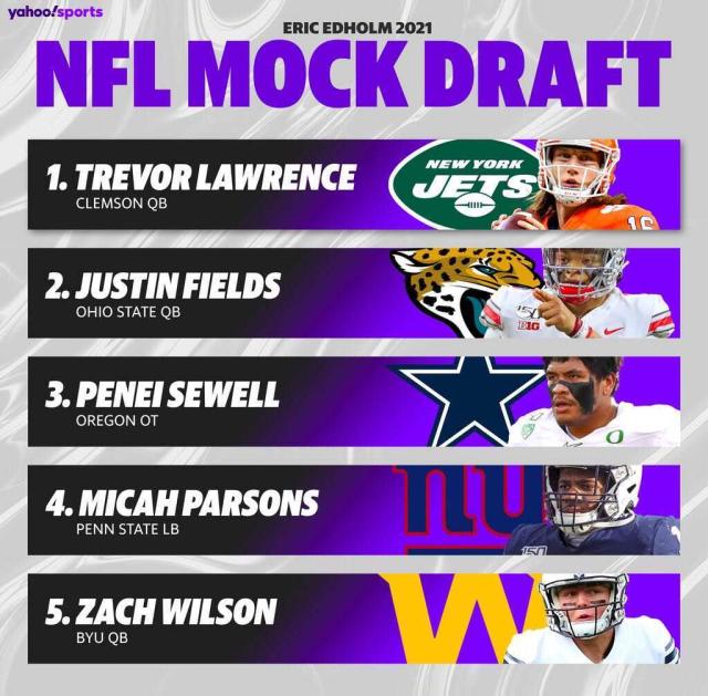 Yahoo Sports Mock Draft