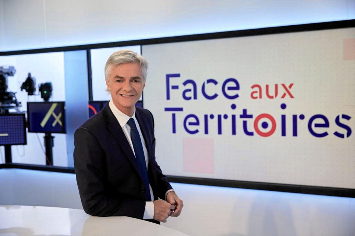 Cyril Viguier sur le plateau de Face aux territoires.  - Credit:@viguier