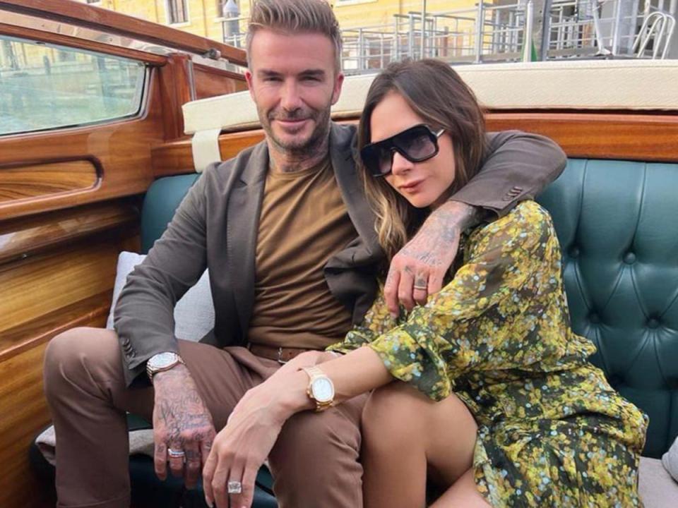 Victoria Beckham and David Beckham (Victoria Beckham/Instagram)