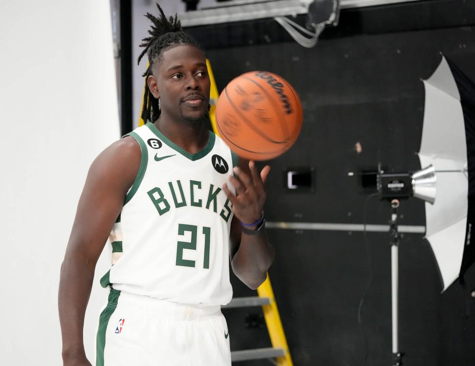 Milwaukee Bucks guard Jrue Holiday and his wife, Lauren, have been involved in philanthropic efforts in Wisconsin since he joined the team less than two years ago.