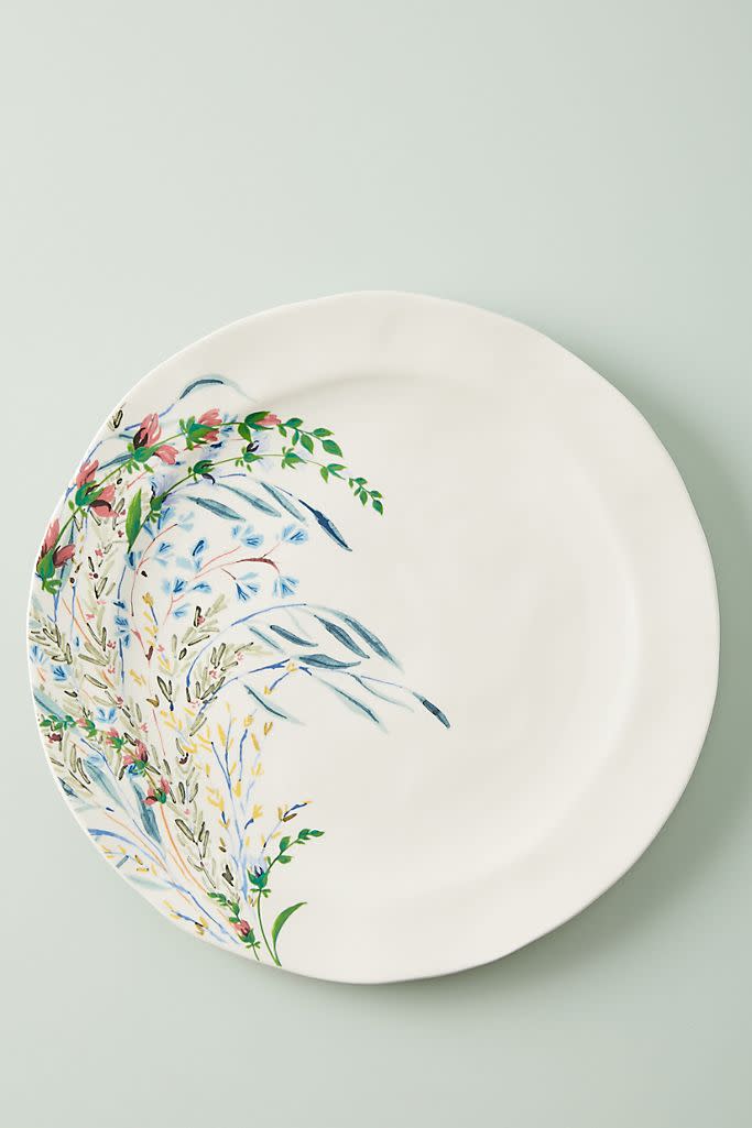 Printemps Dinner Plates, Set of 4. Image via Anthropologie,