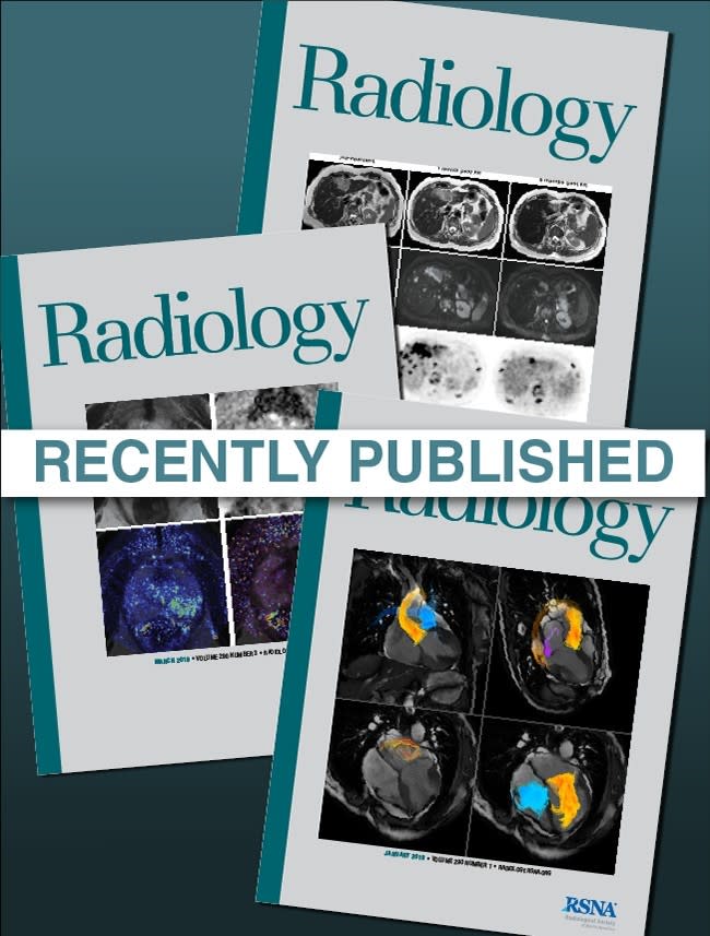 《Radiology》期刊。