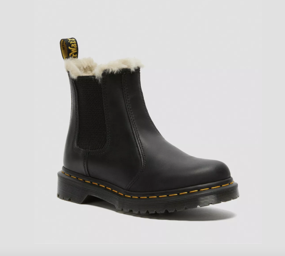 dr martens fur lined