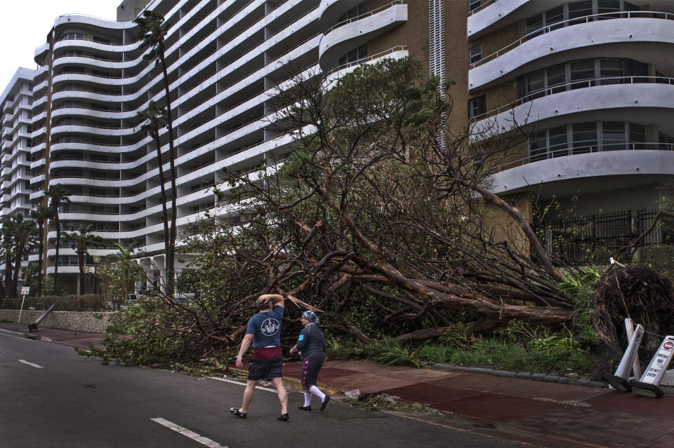 (FOTOS) El paso destructor de Irma por Florida, EEUU