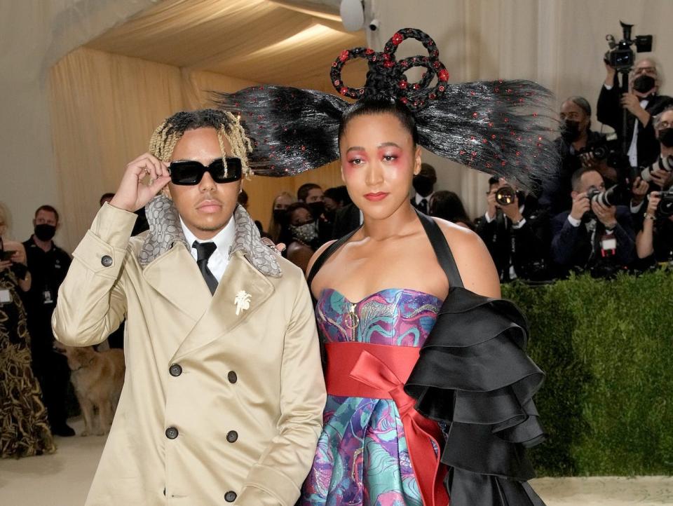 Cordae and Naomi Osaka at the 2021 Met Gala.