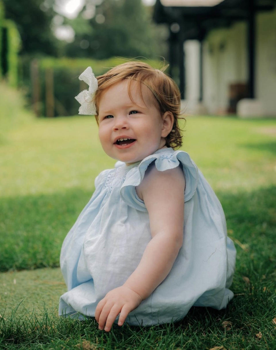 Princess Lilibet is the youngest of King Charles' five grandchildren. (Misan Harriman)