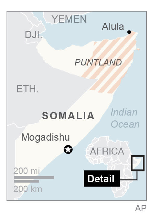 Pirates hijack freighter off Somalia’s coast