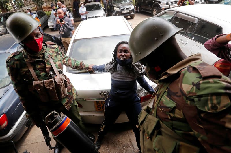 "Saba Saba People's March" anti-government protests in Nairobi