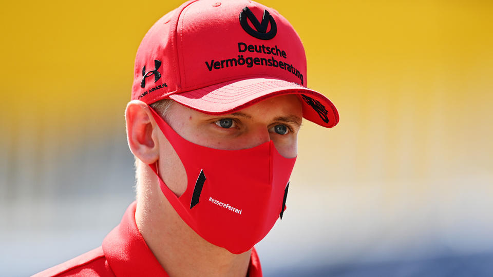 Winning at Ferrari's home track has done Mick Schumacher's hopes of breaking into Formula One plenty of good. (Photo by Clive Mason - Formula 1/Formula 1 via Getty Images)