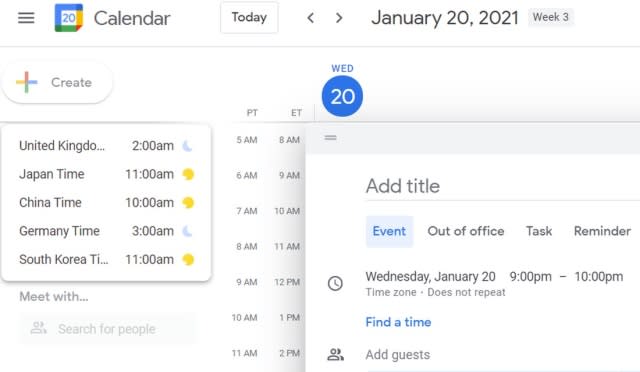 Google Calendar