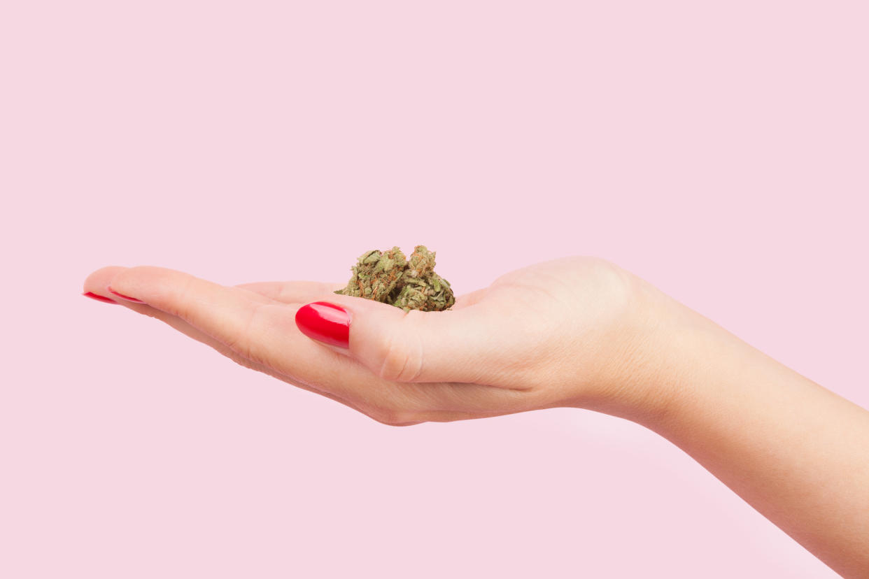 Researchers from Saint Louis University found evidence that smoking marijuana before sex leads to an "increase in satisfying orgasms" among women. (Photo: Getty Images)