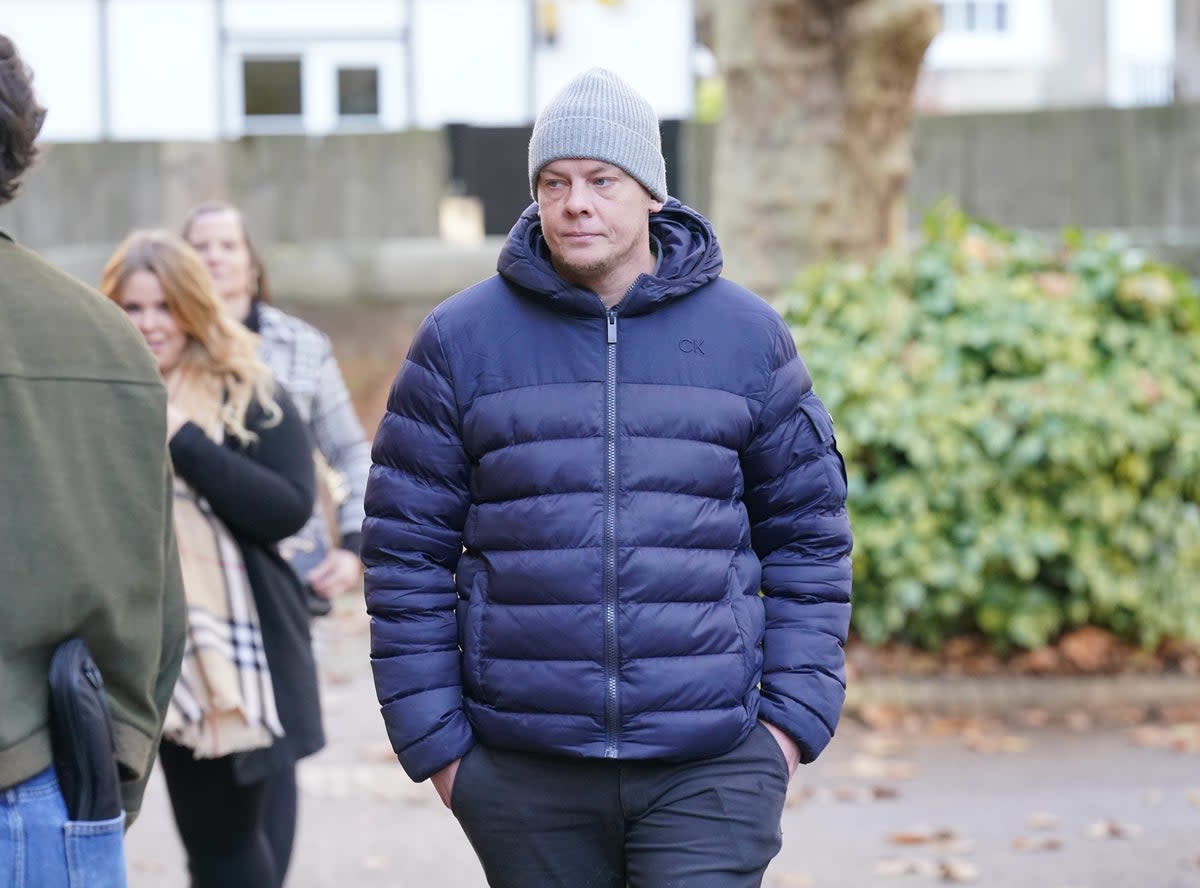 Michael Jones pleaded not guilty in January to burgling the 18-carat art installation in an overnight raid in the early hours of September 14 2019 (PA)