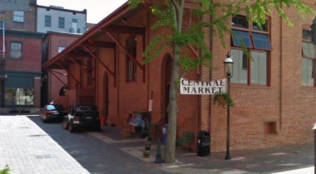 The alleged incident happened at Central Market in the state of Pennsylvania in the US. Source: Google Maps