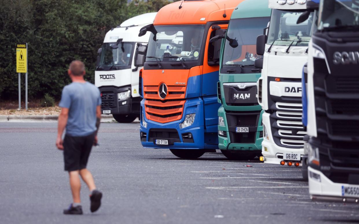 HGV crisis - Chris Ratcliffe/Bloomberg