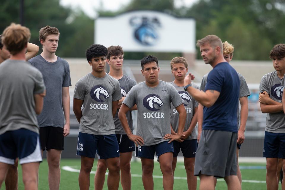 Christian Brothers Academy soccer prepares for the upcoming fall season. 
Lincroft, NJ
Thursday, August 17, 2023