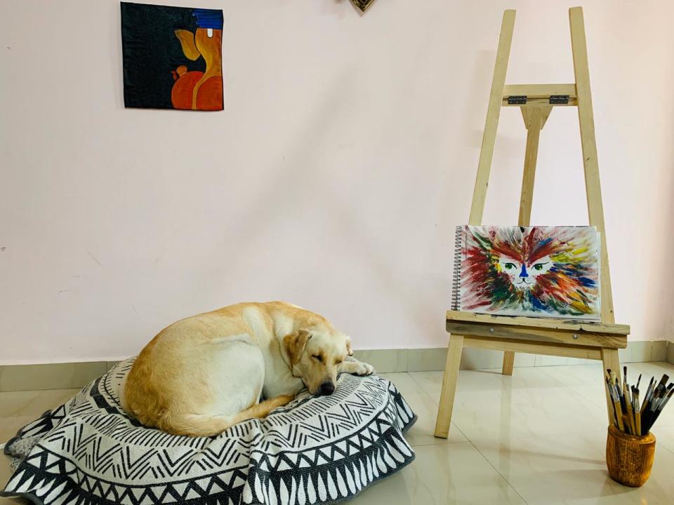 Srishti Sangya's Bengaluru home