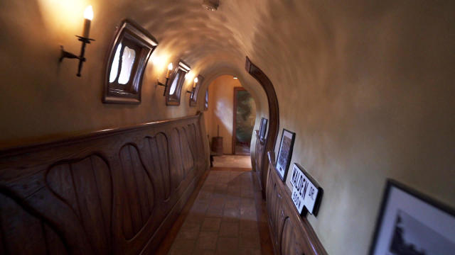A hallway in the Witch's House. / Credit: CBS News
