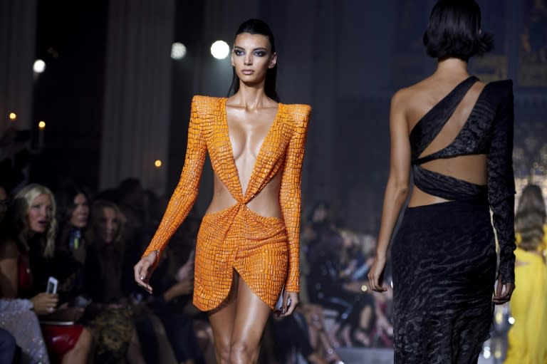 The British capital's five-day showcase dedicated to the spring-summer 2019 collections, which included this Julien Macdonald show, saw the anticipated trend-setting colours paraded in force