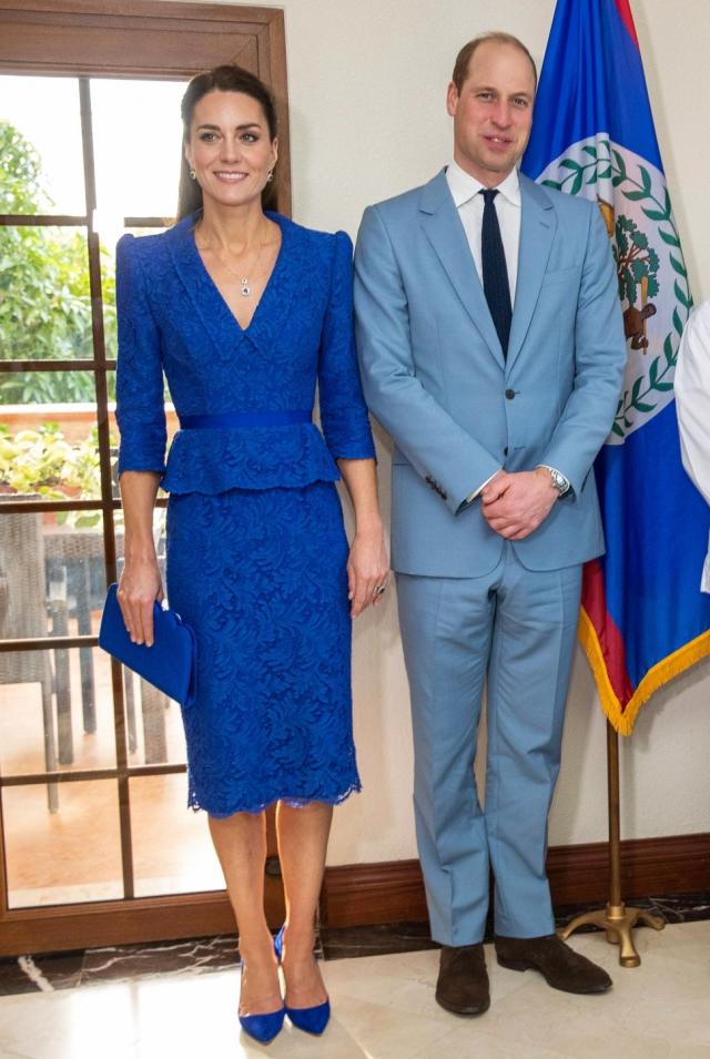 Kate Middleton's Yellow Dress by Roksanda at Jamaica Airport for Arrival