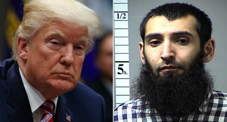 Trump has called for Saipov’s execution (Picture: REX)