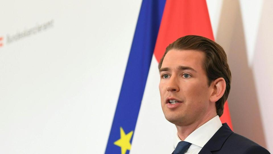 Sebastian Kurz am Tag des Strache-Rücktritts. Kurz hat die Koalition mit der FPÖ aufgekündigt. Foto: Helmut Fohringer/APA