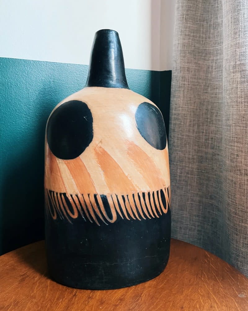 BLK MKT Vintage Abstract Vase