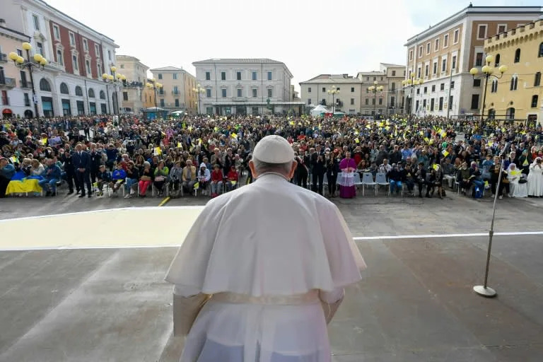 Pope praises L’Aquila’s “resilience” after 2009 earthquake