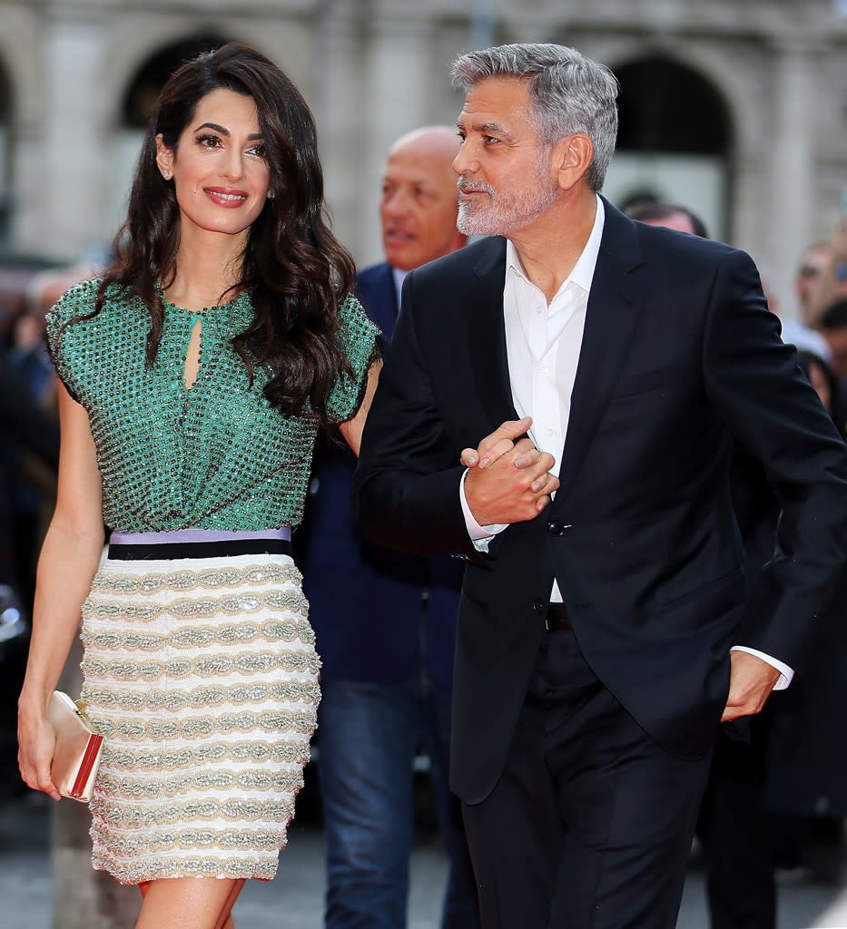 Amal Clooney, George Clooney, 2019