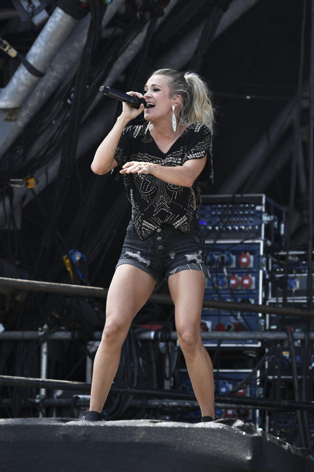 Carrie Underwood reveals she almost had a wardrobe malfunction