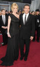 Melanie Griffith and Antonio Banderas arrive at the 84th Annual Academy Awards in Hollywood, CA.