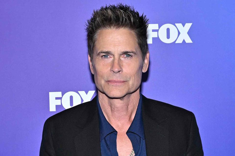 <p>Roy Rochlin/Getty</p> Rob Lowe at the 2024 Fox Upfront