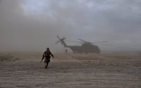 The suspect worked intercepting Taliban signals - Credit: REUTERS/Sabine Siebold/File Photo