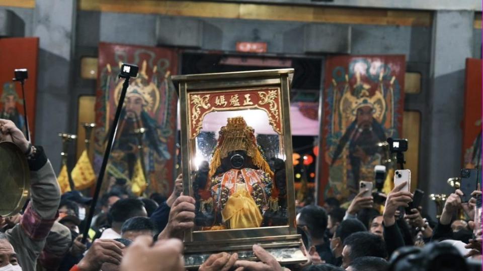 大甲媽祖抵達澎湖。（圖／翻攝自大甲鎮瀾宮臉書）