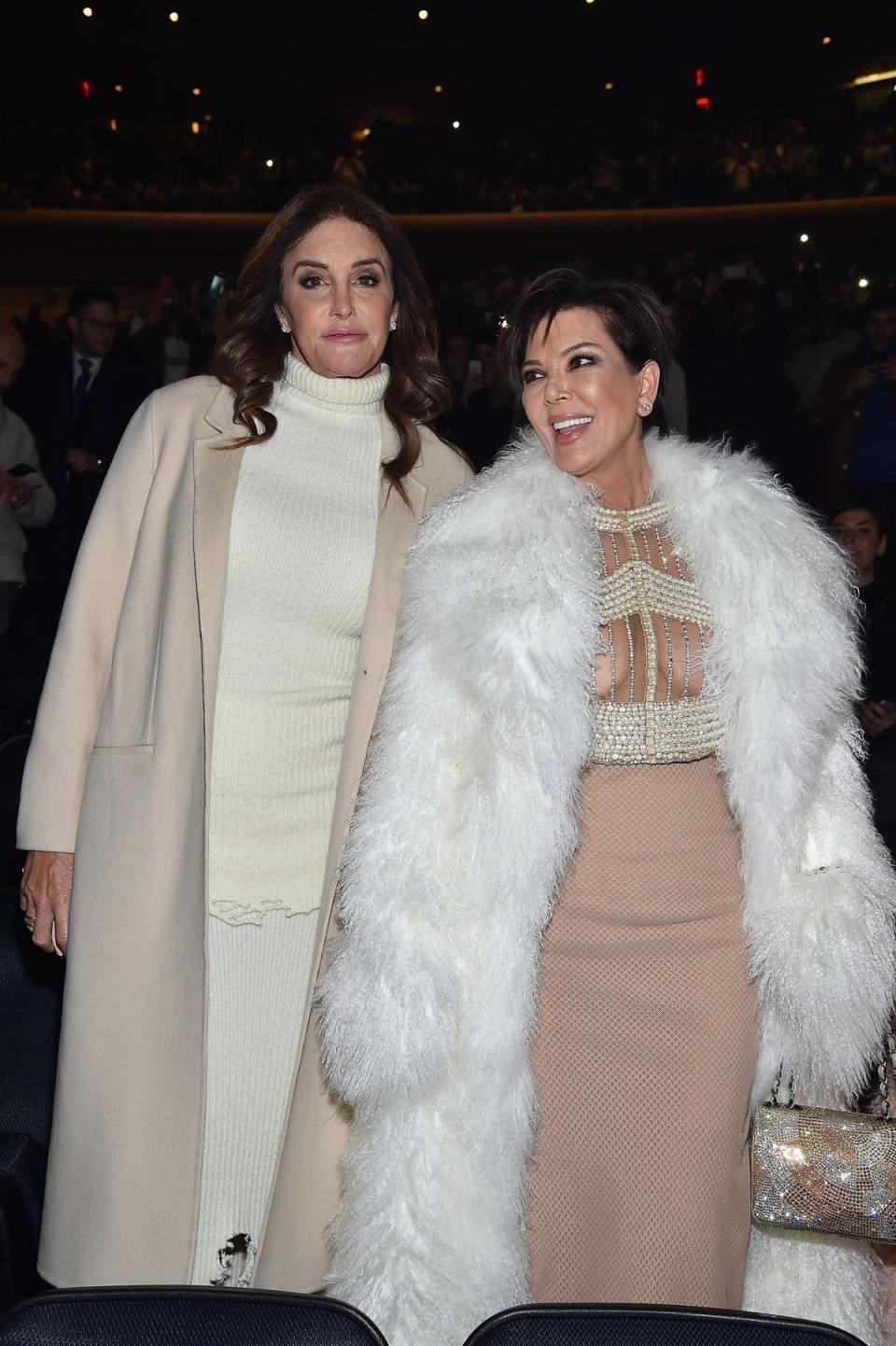 Caitlyn and Kris Jenner pictured together in 2011 (Getty)