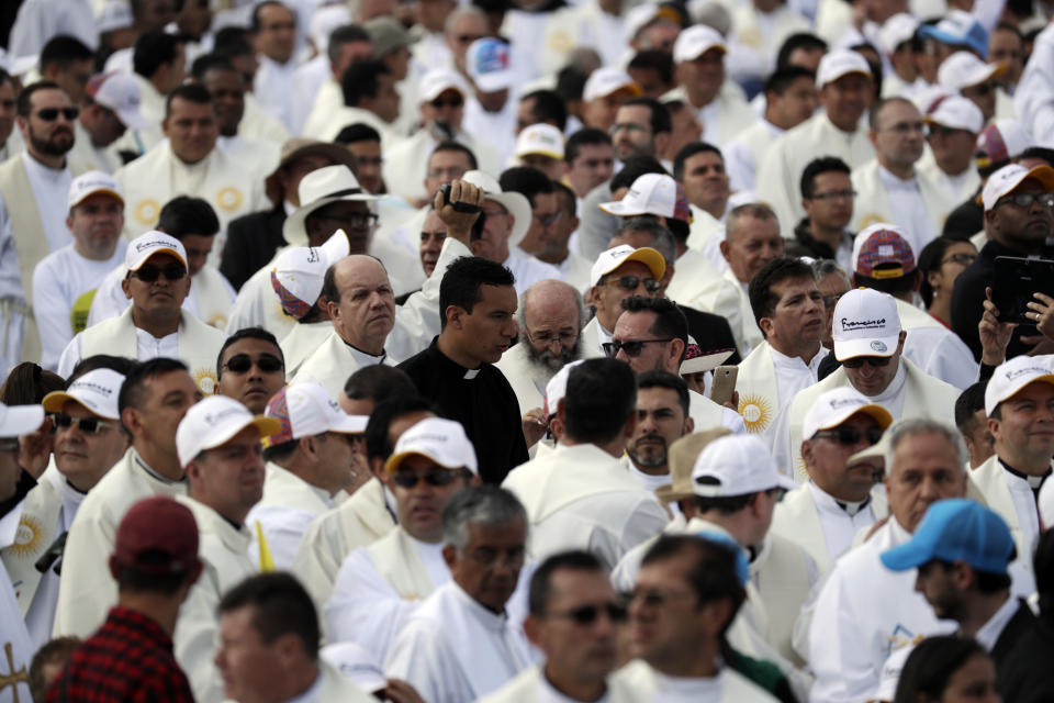 FOTOS: El Papa y su primer gran evento de masas en Colombia