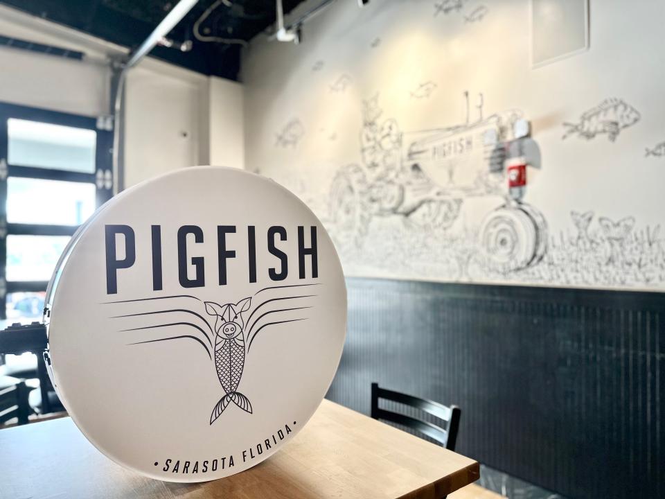 PigFish is inside Calusa Brewing's new taproom, at 5377 McIntosh Road in Sarasota.