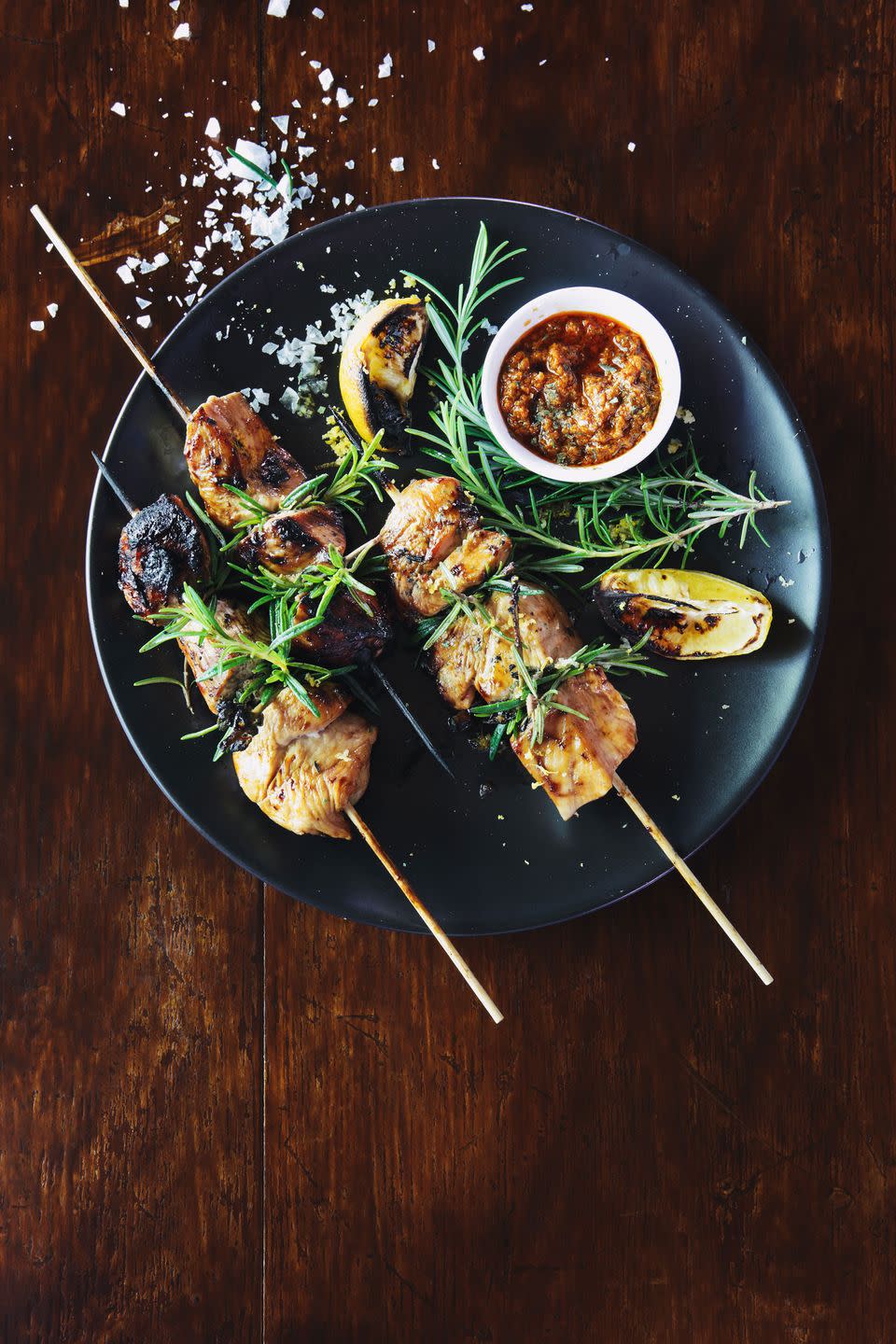 Swap Wooden Skewers For Rosemary Twigs