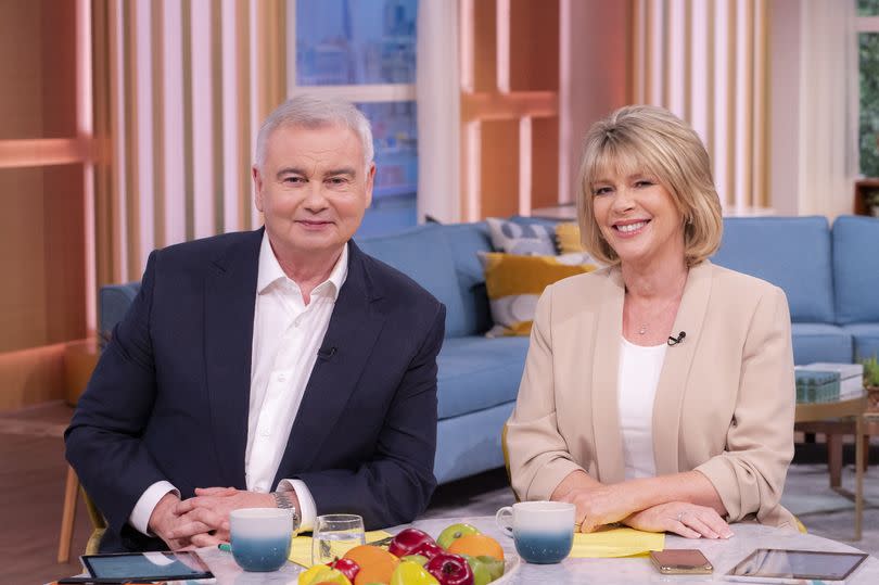 Eamonn Holmes and Ruth Langsford before they announced they were divorcing in May after 14 years