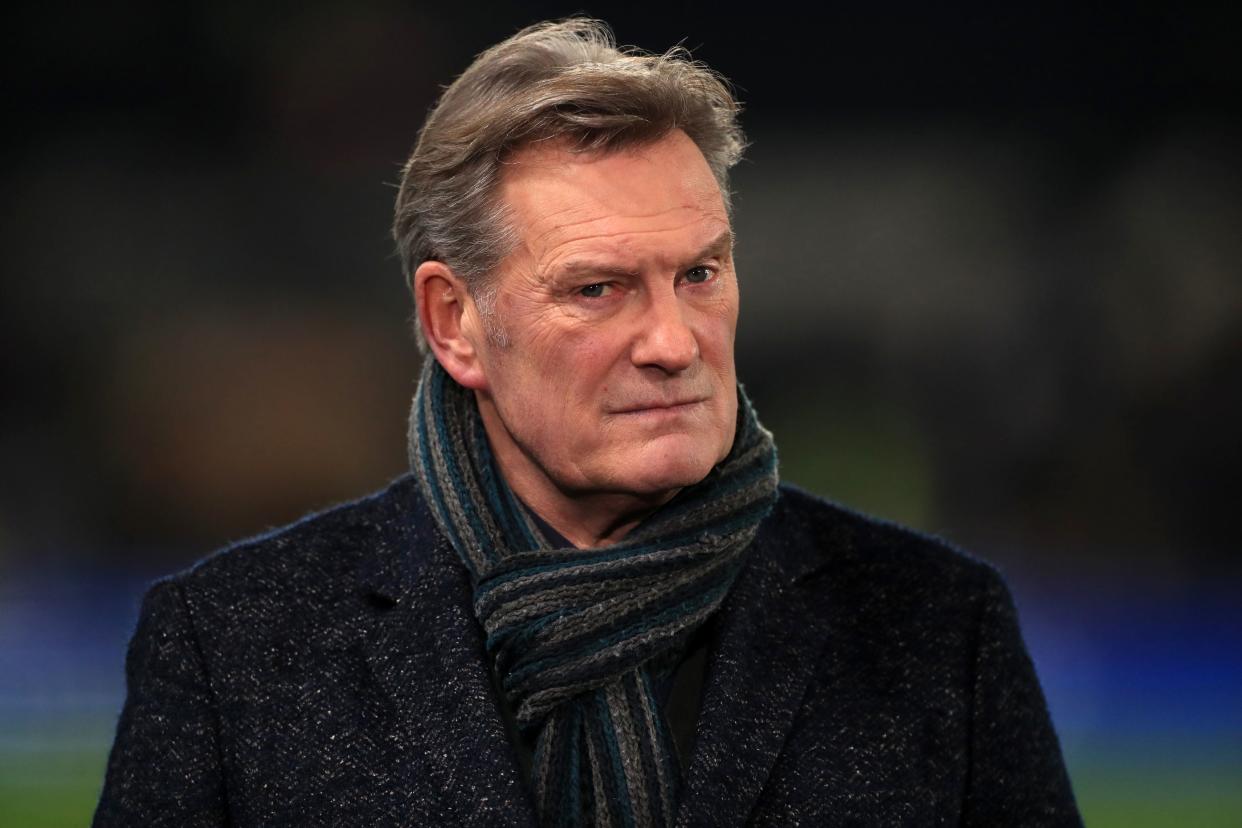 <p>Glenn Hoddle, who was revealed as the Grandfather Clock on Masked Singer this weekend</p> (PA)