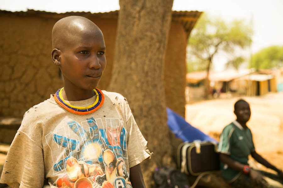 Kala azar patient Pkorkor Lomerilima.&nbsp; (Photo: Zoe Flood)