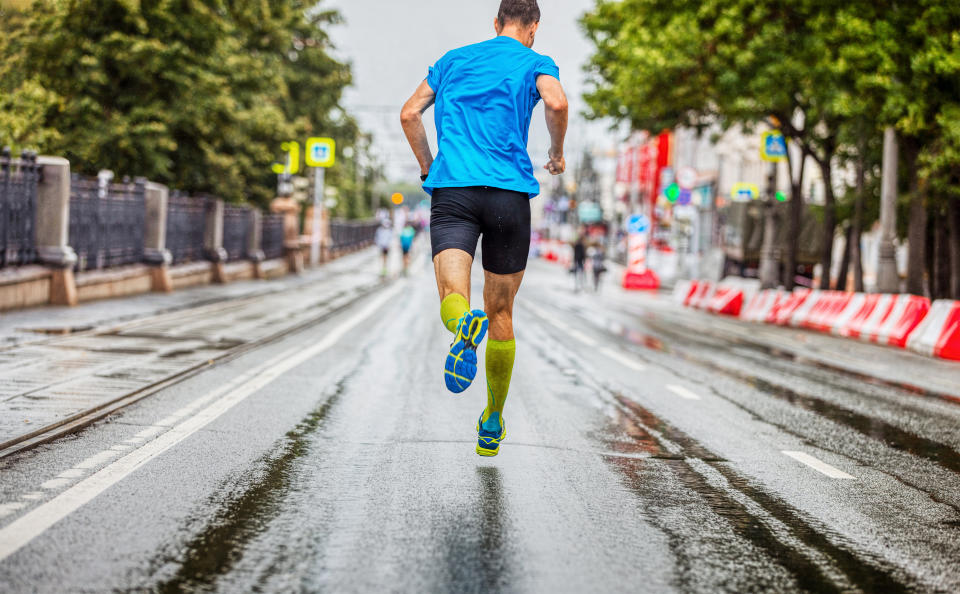 Runner - photo taken in Chelyabinsk, Russia