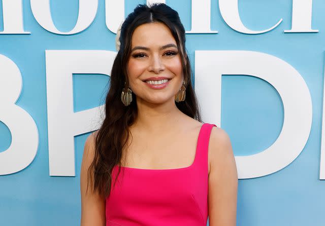 <p>Frazer Harrison/WireImage</p> Miranda Cosgrove attends the Los Angeles special screening of Netflix's "Mother Of The Bride" on May 08, 2024 in Pacific Palisades, California.