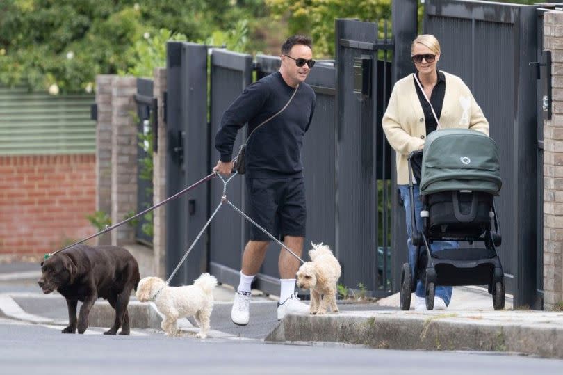 The family made the most of the sunshine -Credit:/ SplashNews.com