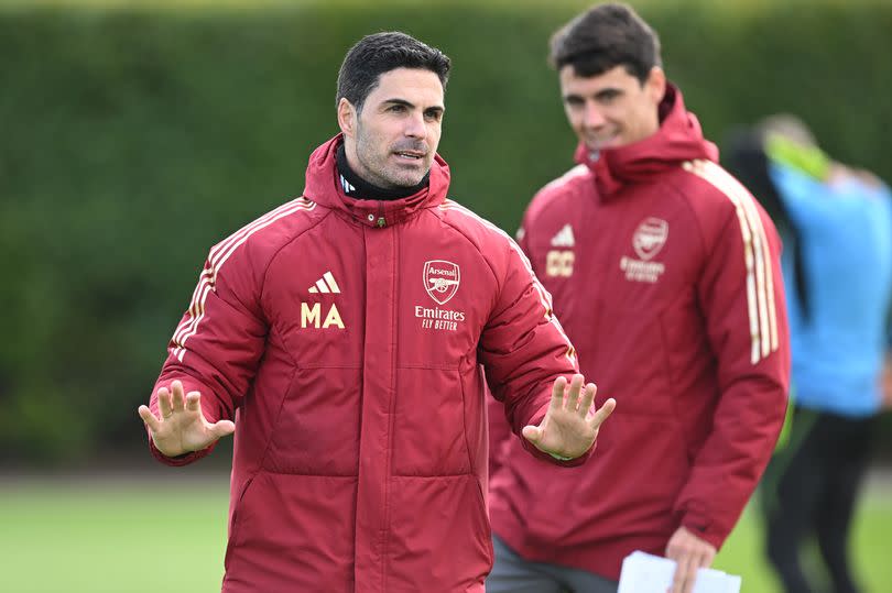 Arsenal manager Mikel Arteta